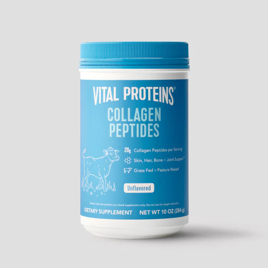 Vital Proteins Collagen Peptides unflavored supplement container