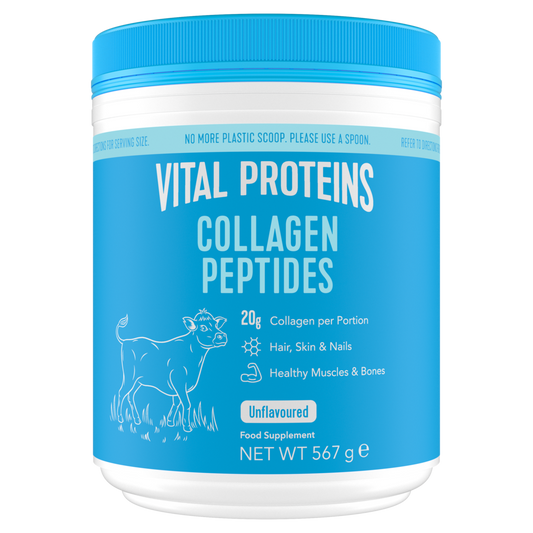 Vital Proteins Collagen Peptides unflavoured collagen supplement container